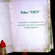 Het menu.