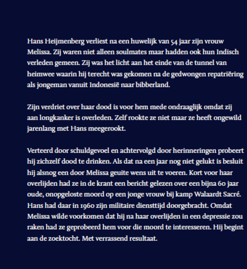 Flaptekst Zo tedere schade Flaptekst Zo tedere schade